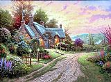 Thomas Kinkade Peaceful Time painting